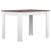 Temahome&reg; Nice Dining Table in Concrete/White