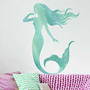 RoomMates&reg; Glitter Mermaid Peel &amp; Stick Giant Wall Decals
