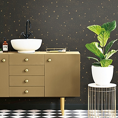 Roommates Upon A Star Peel &amp; Stick Wallpaper. View a larger version of this product image.