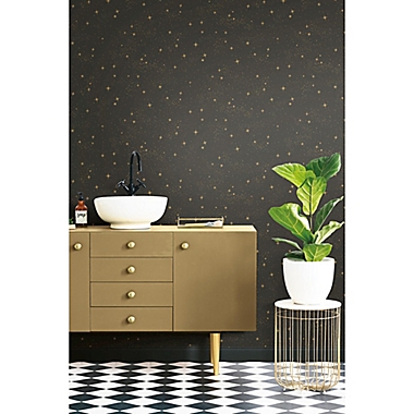Roommates Upon A Star Peel &amp; Stick Wallpaper. View a larger version of this product image.