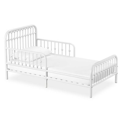 Little Seeds Monarch Hill Ivy Metal Toddler Bed in White