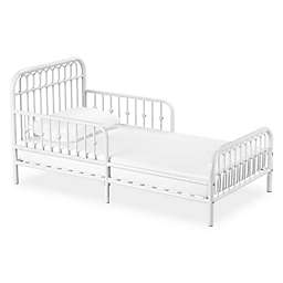Little Seeds Monarch Hill Ivy Metal Toddler Bed in White