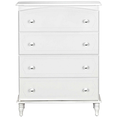 Little Seeds Rowan Valley Laren 4-Drawer Dresser in White. View a larger version of this product image.