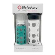Lifefactory&reg; 2-Piece Baby &amp; Me Bottle Set
