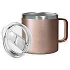 Alternate image 0 for Oggi&trade; Stainless Steel Mug with Lid in Rose Gold