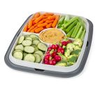 Alternate image 3 for prepworks&reg; Collapsible Entertaining Carrier in Grey