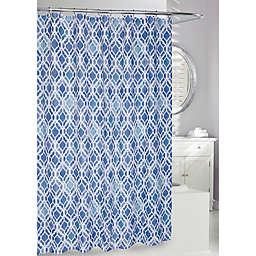 Hazel Shower Curtain in Blue