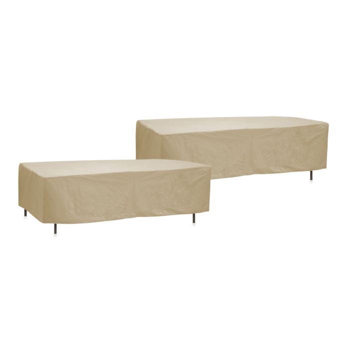 Protective Covers By Adco Oval Rectangle Table Cover Without Umbrella Hole Bed Bath Beyond