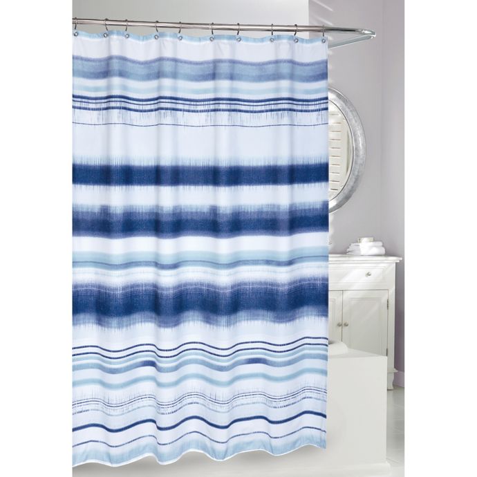 Moda Skye Moves Shower Curtain In Bluenavy Bed Bath And Beyond