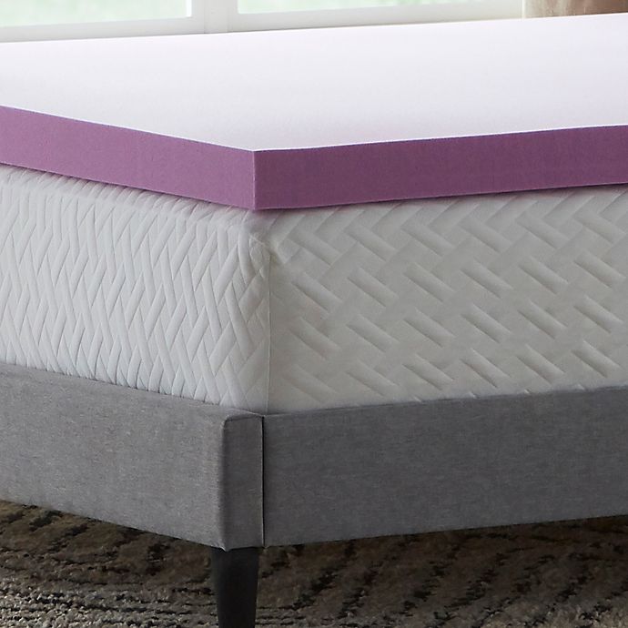 Alternate image 1 for Dream Collection™ by LUCID® Lavender Infused Foam Mattress Topper Collection