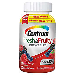 Centrum® 60-Count Adults 50+ Fresh & Fruity Chewables in Mixed Berry