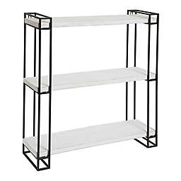 Kate and Laurel™ Lintz Decorative Shelving in White