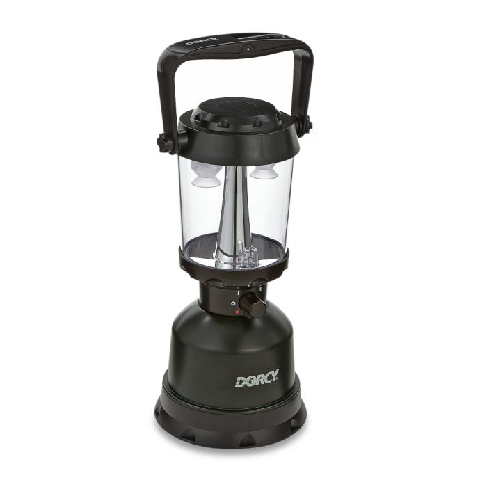 Dorcy 360Degree Battery Operated LED Twin Globe Lantern with Amber LED