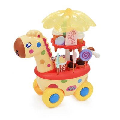 Hauck Giraffe Play Candy and Ice Cream Food Cart Walker with LED Lights