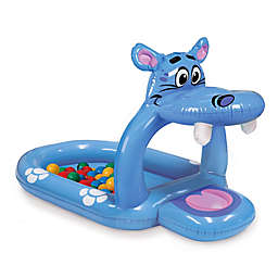 Banzai Happy Hippo Inflatable Ball Pit