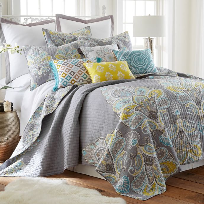 Levtex Home Cressley Reversible Quilt Set Bed Bath and Beyond Canada