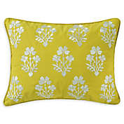Levtex Home Cressley Chartreuse Oblong Throw Pillow in Yellow
