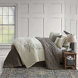 Bee & Willow™ Stonewash Full/Queen Coverlet in Charcoal