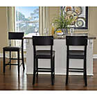 Alternate image 2 for Knollwood Studio Contemporary 24-Inch Counter Stool in Black