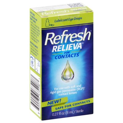 Refresh Relieva 0.27 Oz. Lubricant Eye Drops For Contacts