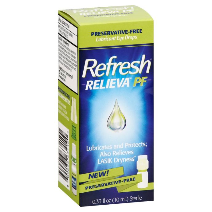 Refresh® Relieva™ Pf 0 33 Oz Lubricant Eye Drops Bed Bath And Beyond