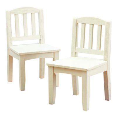Marmalade&trade; Kingsley Play Chairs in White (Set of 2)