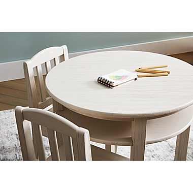 Marmalade&trade; Kingsley Round Play Table in White. View a larger version of this product image.