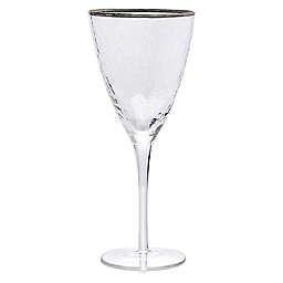 Qualia Glass Mirage Wine Glasses in Platinum (Set of 4)