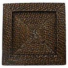 Alternate image 0 for ChargeIt by Jay Rattan Square Charger Plates in Brown (Set of 4)