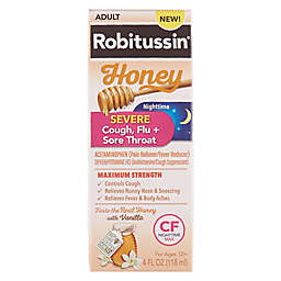 Robitussin® 4 oz. Maximum Strength Honey Nighttime Cough DM