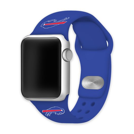 Skubbe øverst lejesoldat NFL Buffalo Bills Apple Watch® Short Silicone Band in Blue | Bed Bath &  Beyond