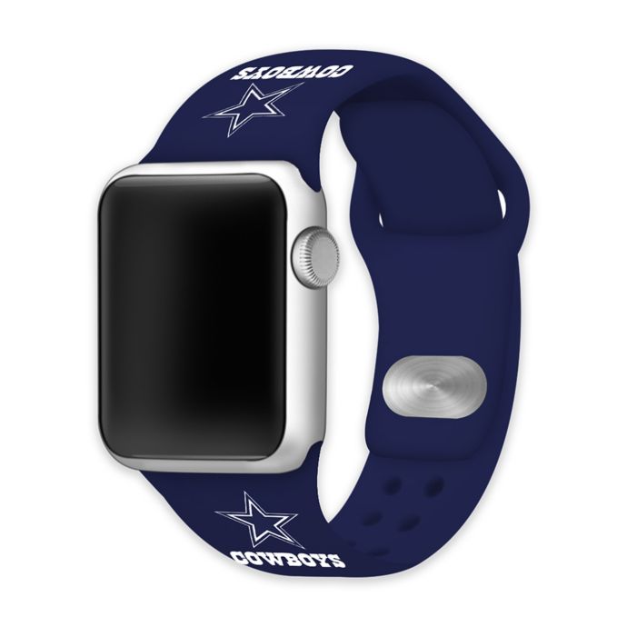 NFL Dallas Cowboys Apple Watch® Short Silicone Band in ...