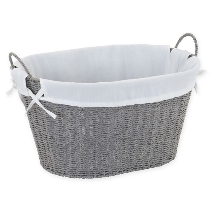laundry basket with liner