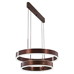 George Kovacs® Rendezvous 1-Light LED Pendant in Bronze