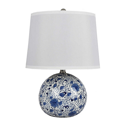 Alternate image 1 for One Kings Lane Open House™ Winnie Table Lamp in Blue/White