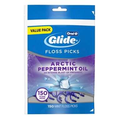 Oral-B Glide 150-Count Floss Picks in Mint. View a larger version of this product image.