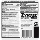 Alternate image 3 for Zyrtec&reg; 60-Count 10 mg 24 Hour Allergy Relief Tablets