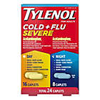 Alternate image 0 for Tylenol&reg; 24-Count Cold and Flu Day/Night Caplets