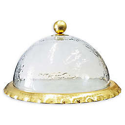 Classic Touch Domed Cake Stand in Gold