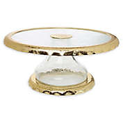 Classic Touch Gold Border Cake Stand