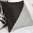 Alternate image 4 for Madison Park&reg; Amherst 7-Piece Queen Comforter Set in Black/Grey