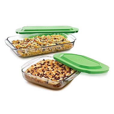 Libbey Baker&#39;s Basics 4-Piece Baking Dish Set. View a larger version of this product image.