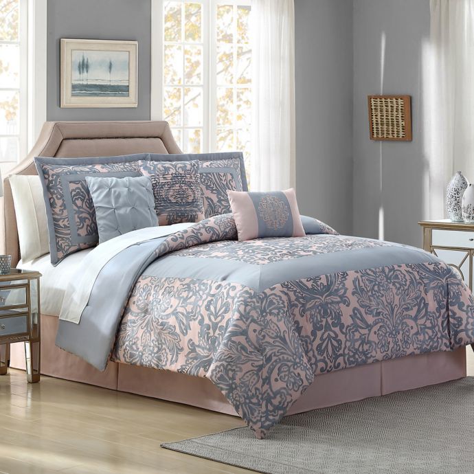 Faye Paisley Comforter Set | Bed Bath & Beyond