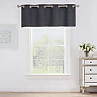 Alternate image 0 for Newport Window Valance in Charcoal