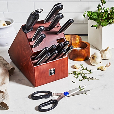 HENCKELS 1895 Classic Precision 16-Piece German Stainless Steel Knife Block Set. View a larger version of this product image.