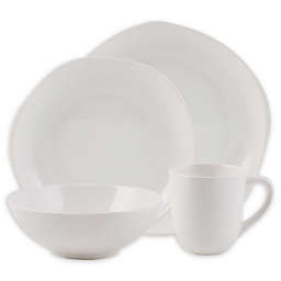 Fitz and Floyd® Organic Coupe 16-Piece Dinnerware Set in White