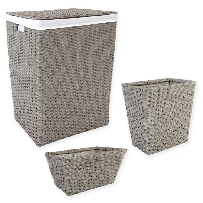 Baskets & Bins Storage & Organisation Shelf Baskets Large Wicker Hamper