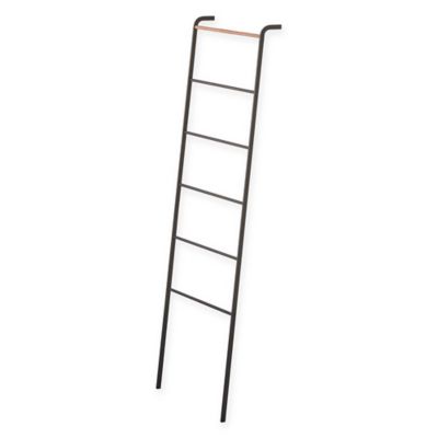 YAMAZAKI home Tower Leaning Ladder Rack White Yamazaki Inc 2812 Garment
