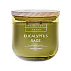 Alternate image 0 for Heirloom Home&trade; Eucalyptus Sage 14 oz. Jar Candle with Wood Lid