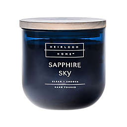 Heirloom Home™ Sapphire Sky 14 oz. Jar Candle with Wood Lid